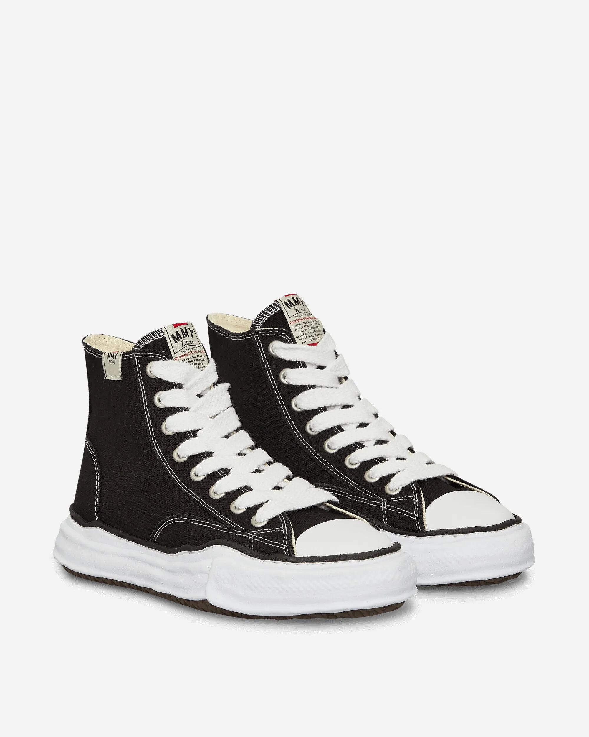 Stay Fresh Peterson OG Sole Canvas High Sneakers Black