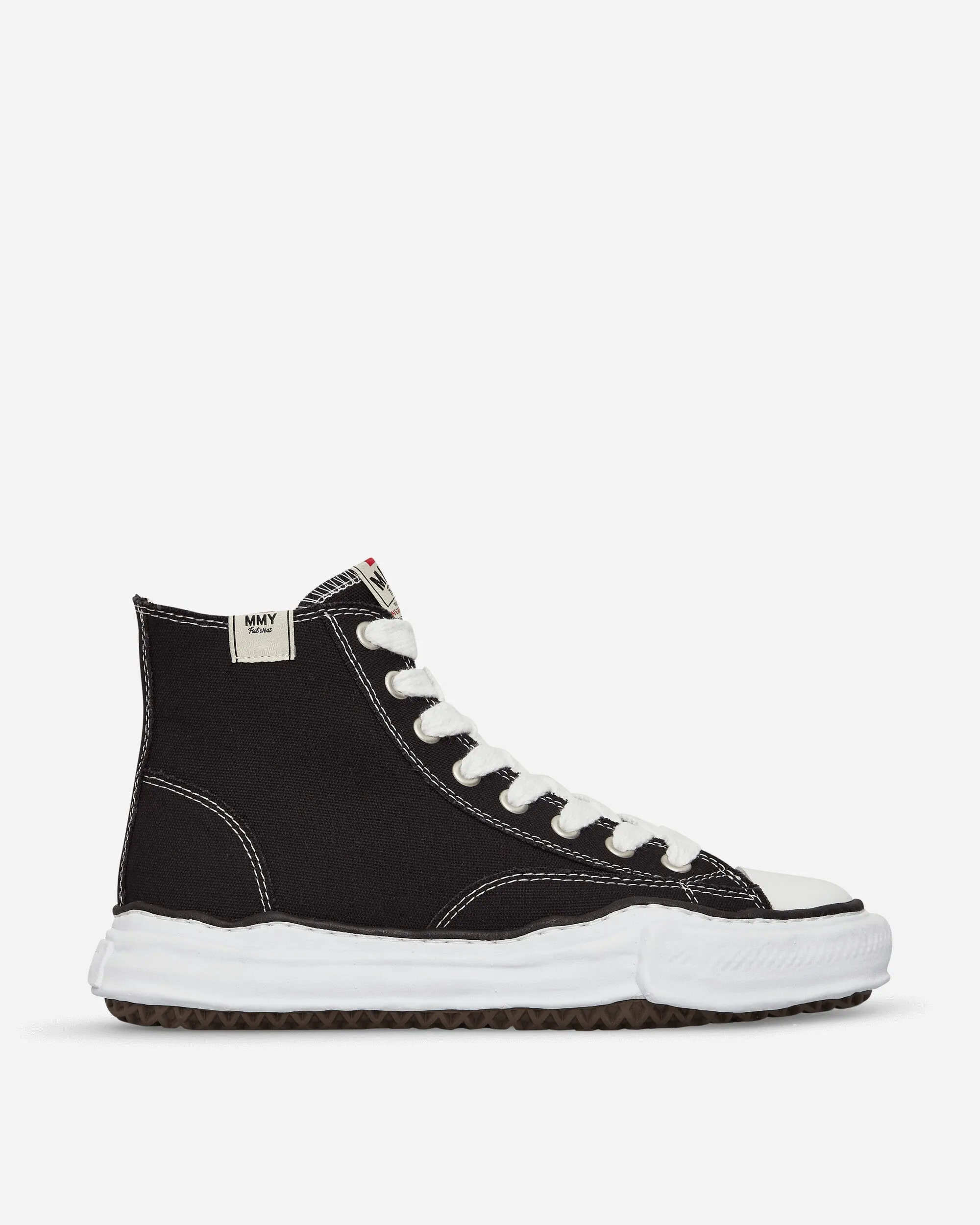 Peterson OG Sole Canvas High Sneakers Black Workwear Friendly