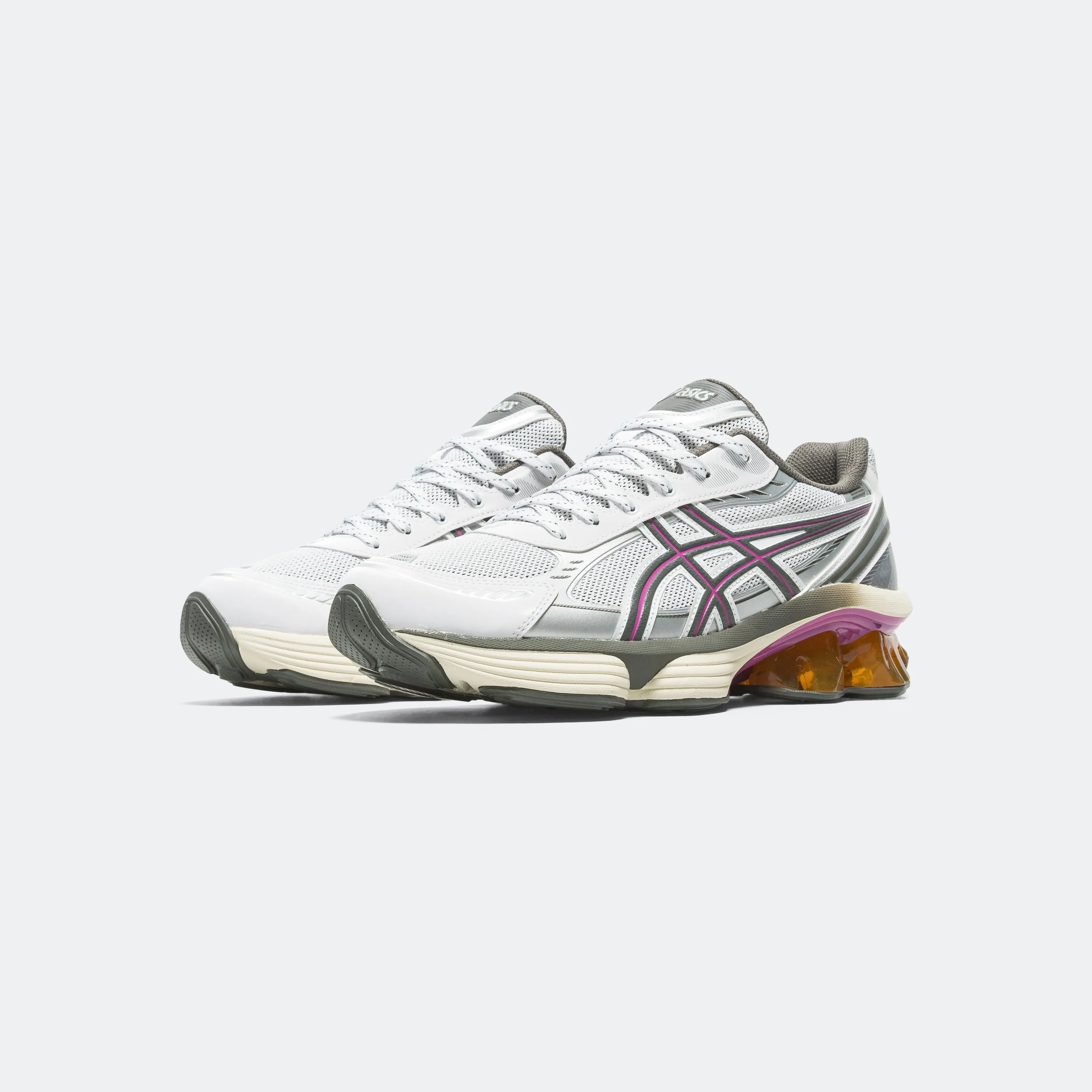 GEL-Kinetic Fluent - White/Truffle Grey Tear Resistant All Day Wear