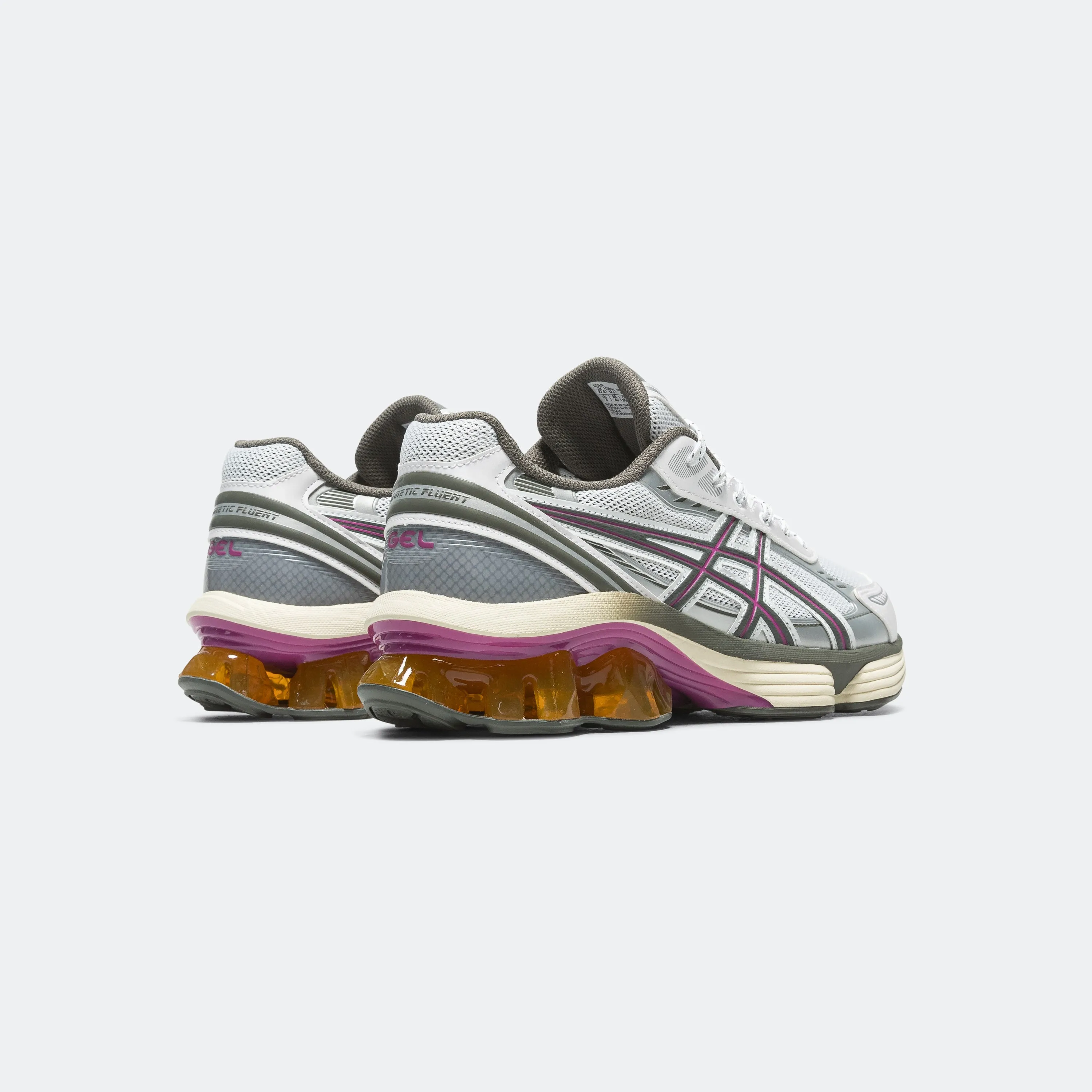 Street Wear GEL-Kinetic Fluent - White/Truffle Grey