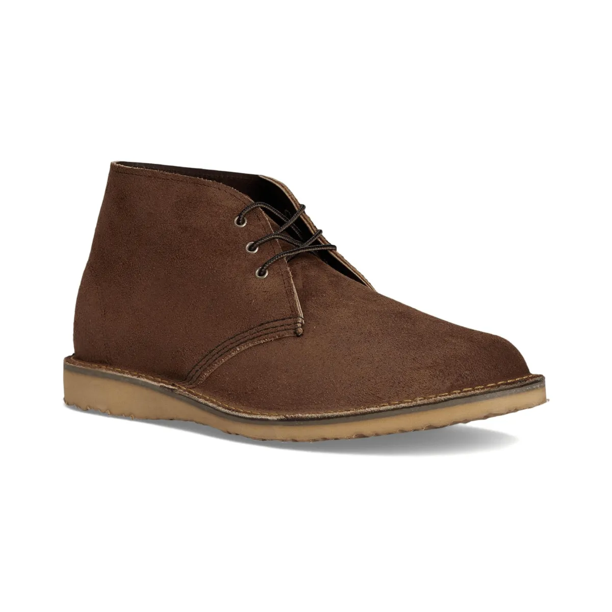 Orange Pop Red Wing Men's 3315 Weekender Chukka Chocolate Muleskinner