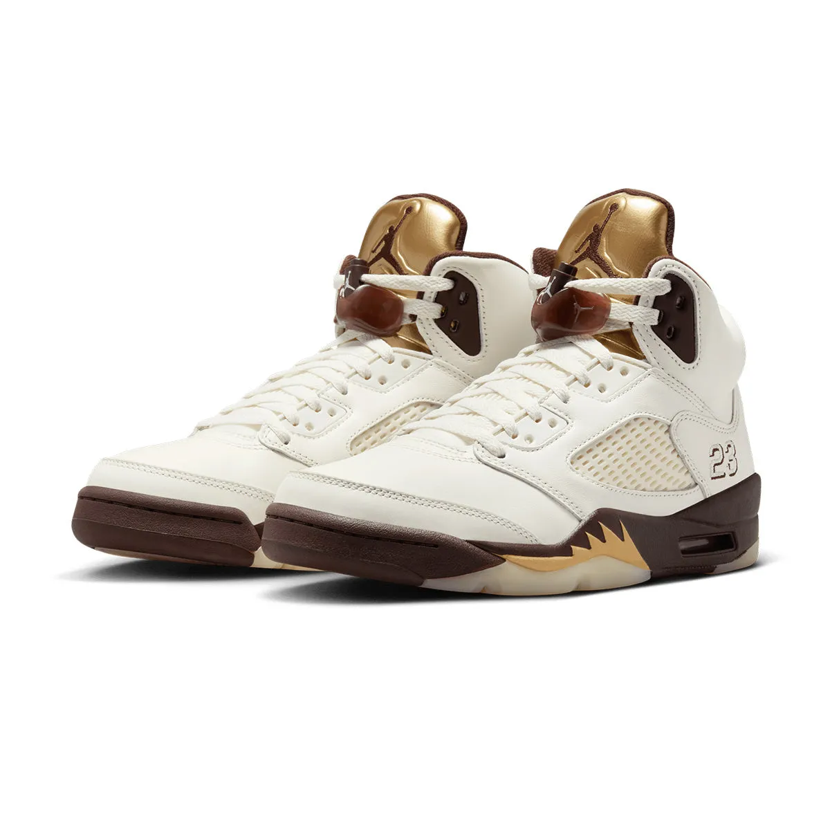 travel mode Wmns Air Jordan 5 Retro 'Golden Ticket'