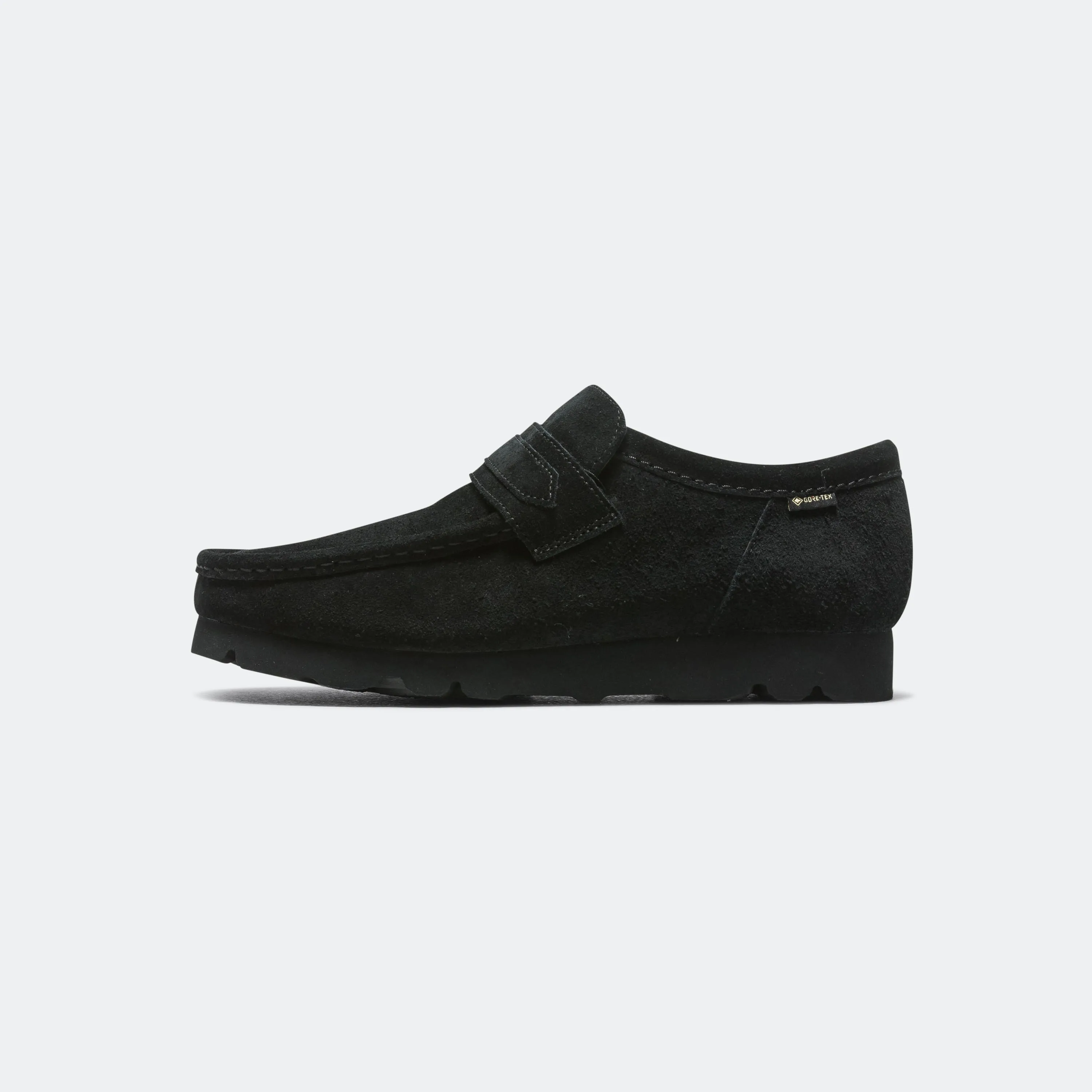 WallaLoafer GTX - Black Suede No-Slip Grip Chill Time