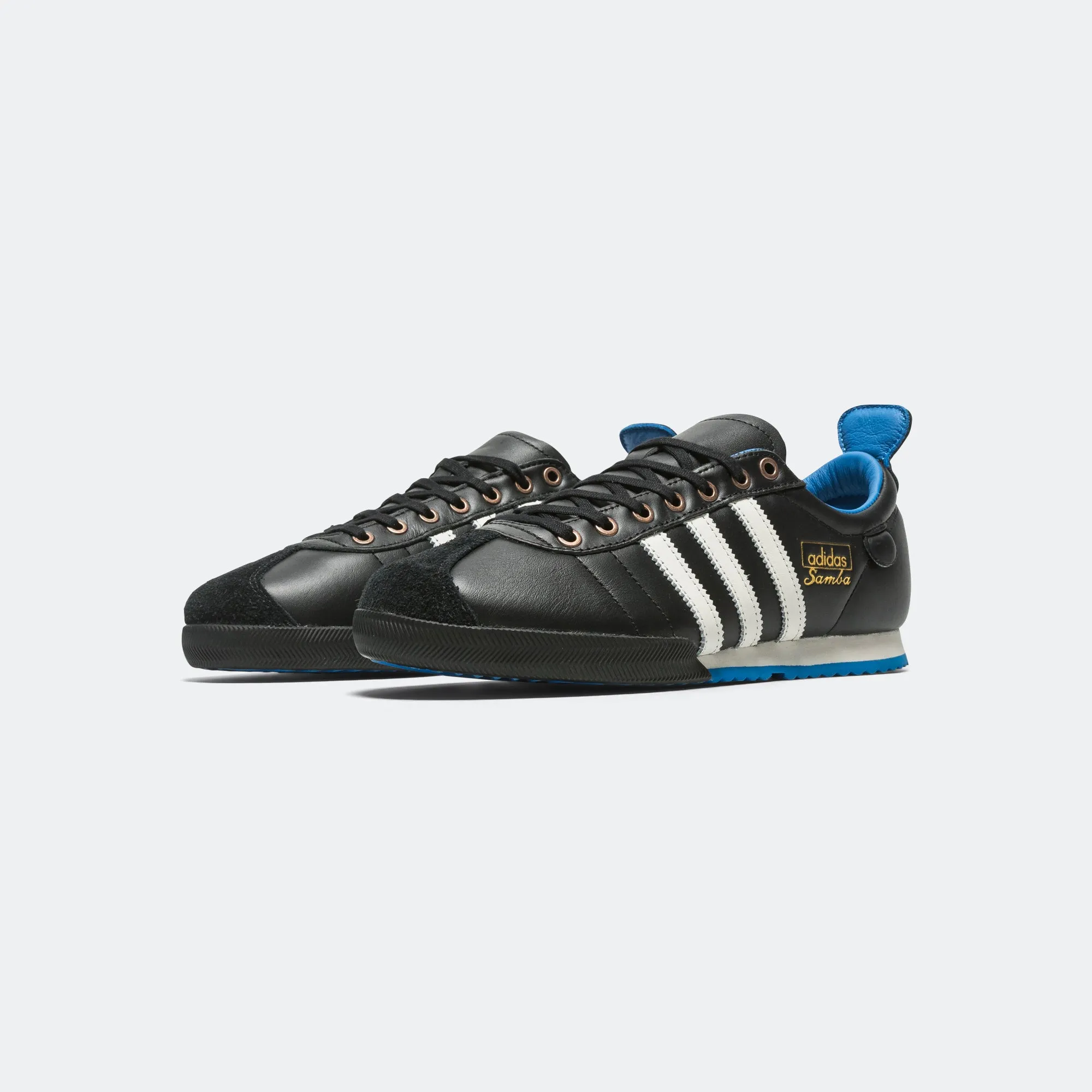 Samba '62 - Core Black/Cloud White-Bluebird Recycled Polyester Fabric
