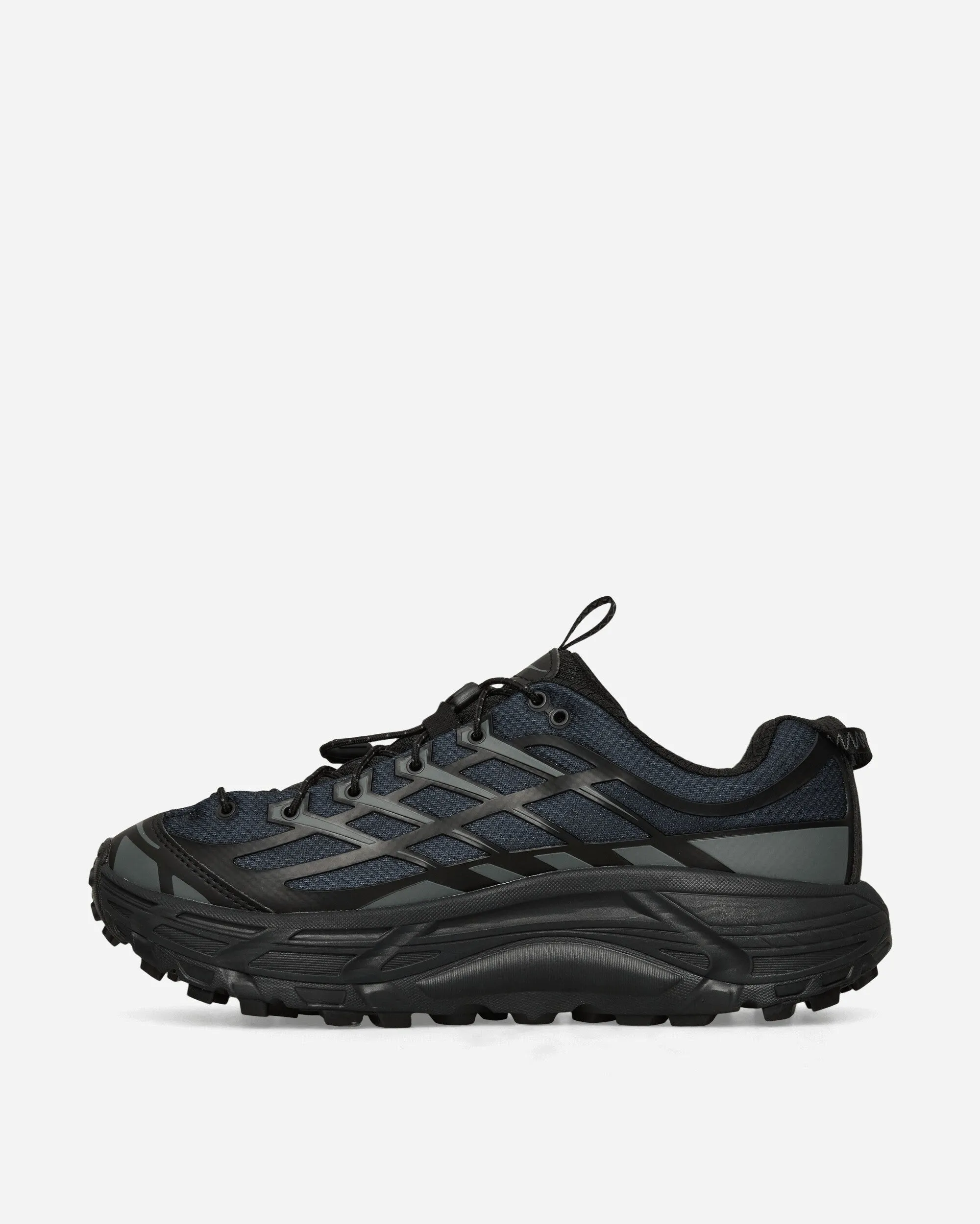 Mafate Three2 Wordmark Sneakers Black / Outer Orbit Traction Sole Low key style