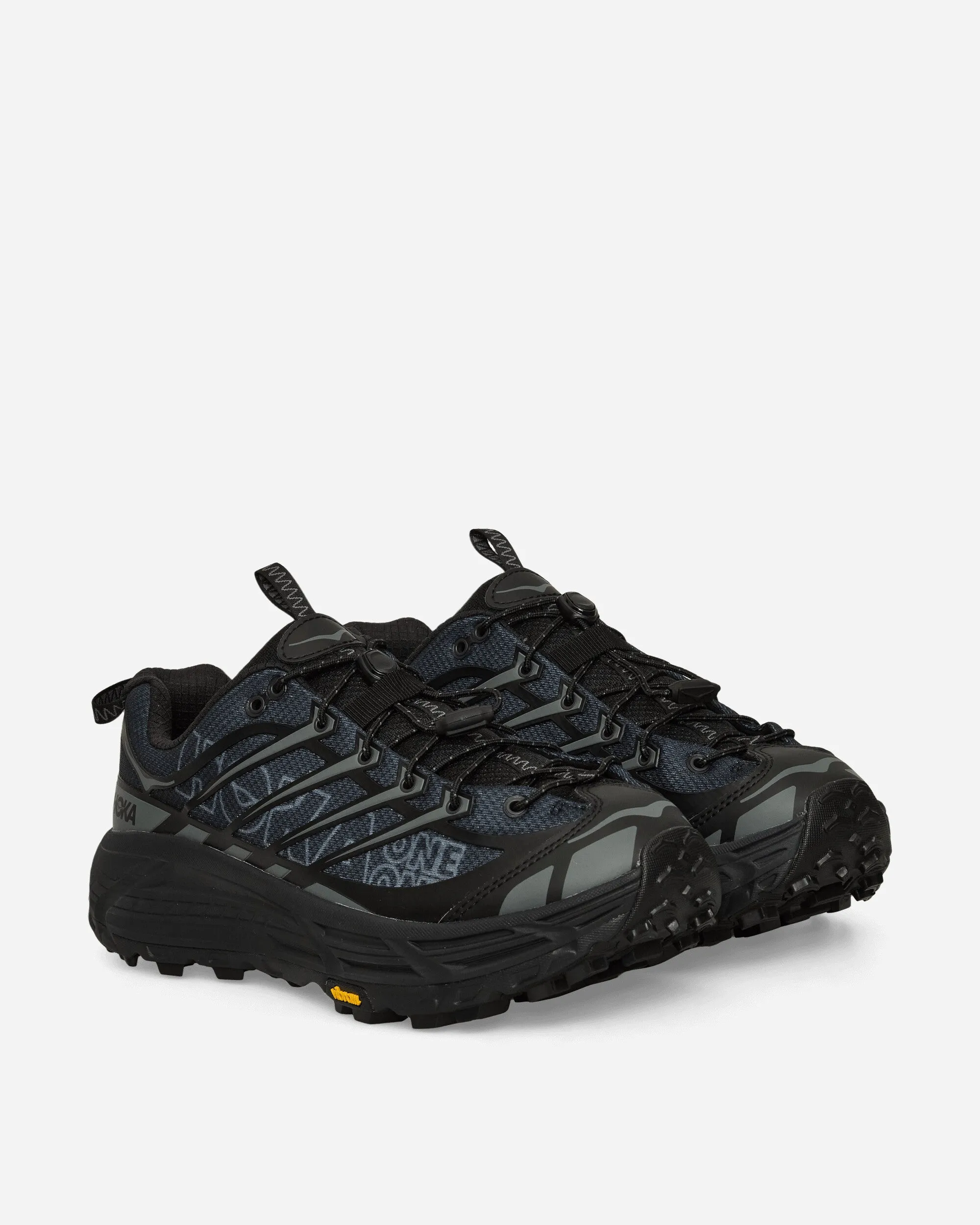 Spring Vibe Mafate Three2 Wordmark Sneakers Black / Outer Orbit