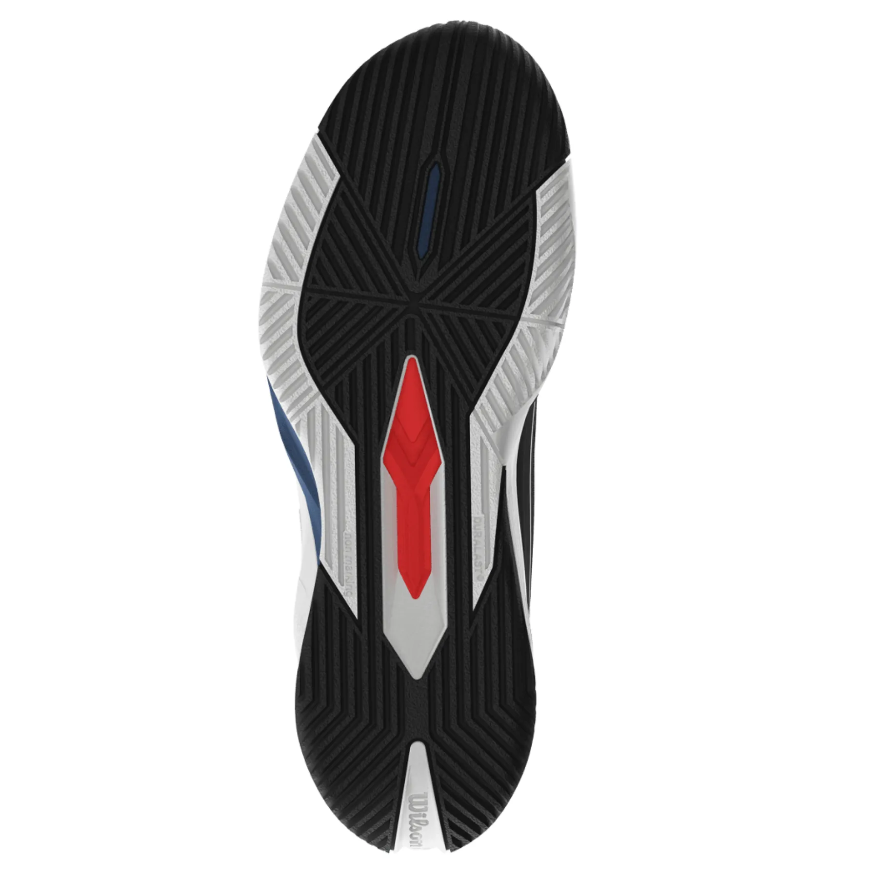 Busy Commuters Wilson Rush Pro 4.5 Men Tennis Shoes - Black/White/Ensign Blue