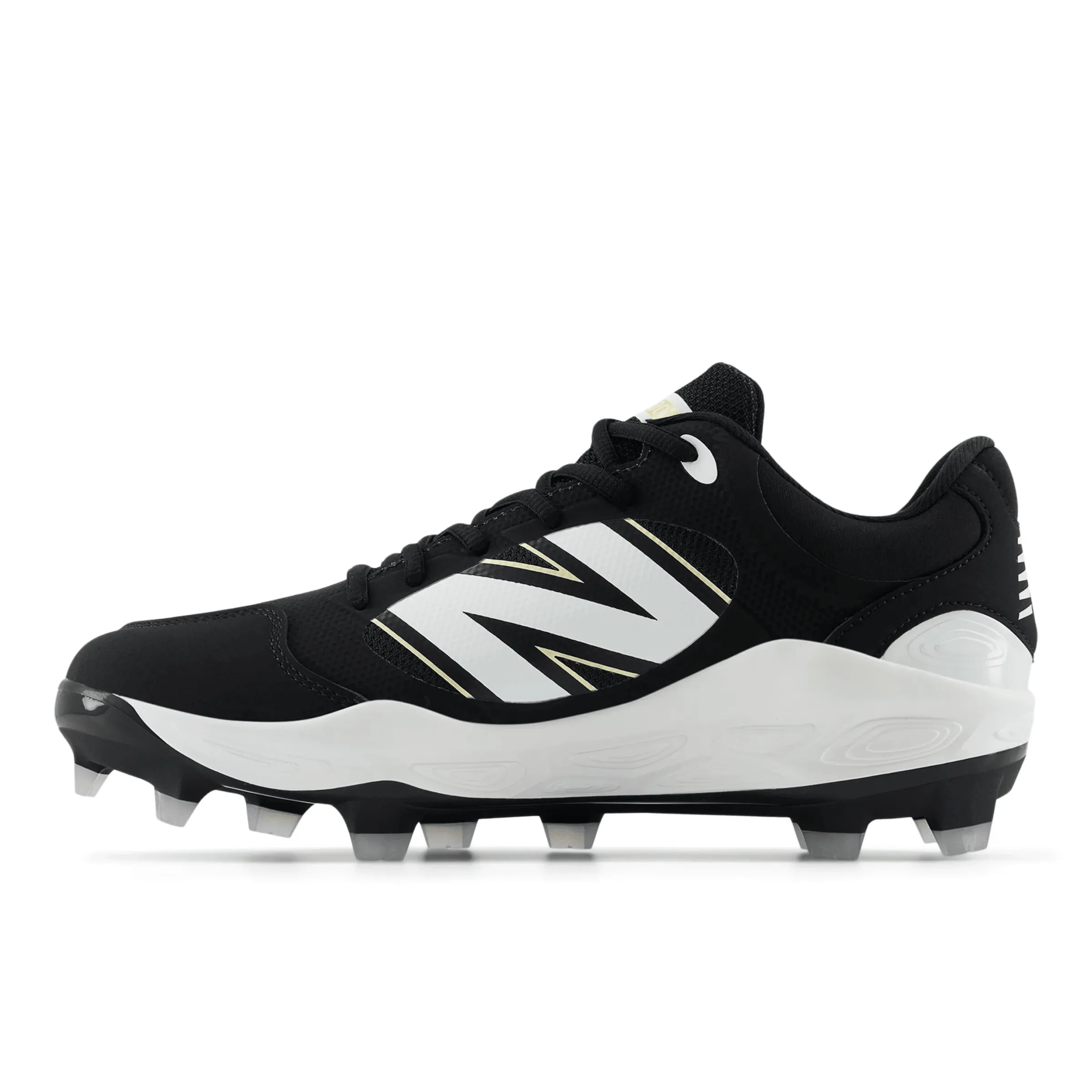 New Balance Men's Fresh Foam 3000 v7 Molded Baseball Cleats - Black - PL3000K7 Comfort Oriented