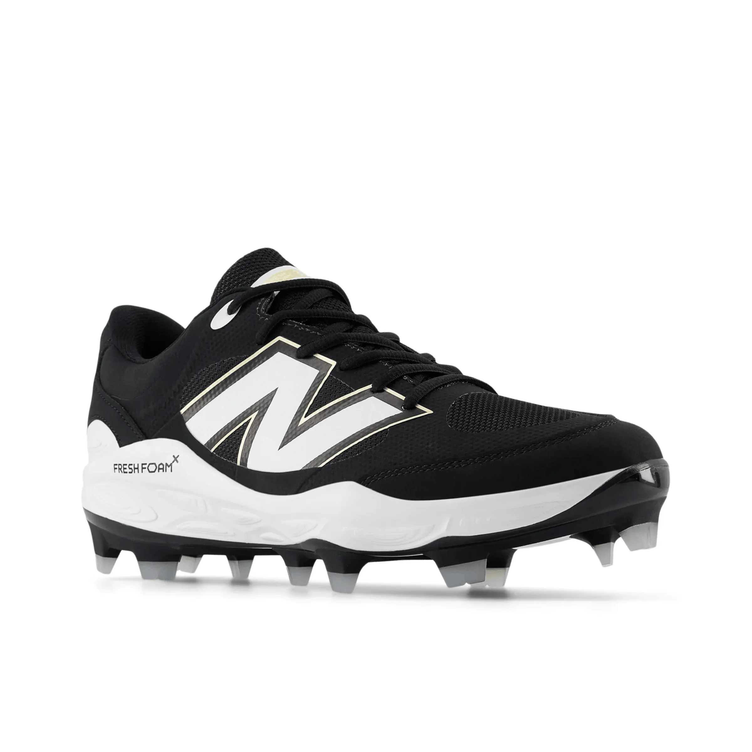Work Wear New Balance Men's Fresh Foam 3000 v7 Molded Baseball Cleats - Black - PL3000K7
