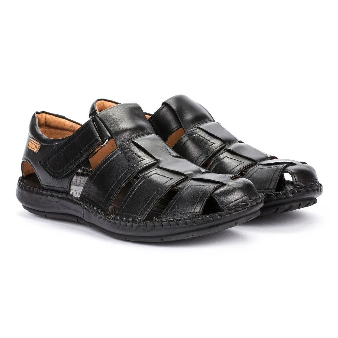 Pikolinos Men's Sandal Tarifa Black Move Easy Soft Hug