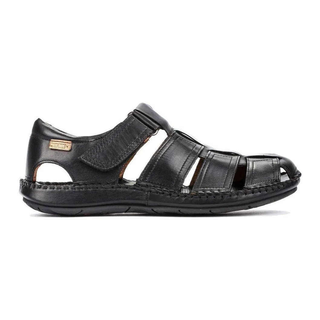 Pikolinos Men's Sandal Tarifa Black Insole Cushion