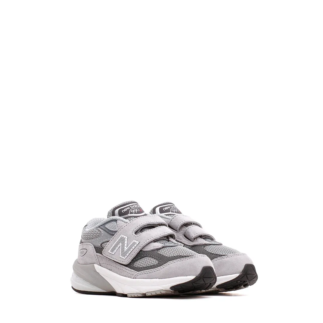 arch - contouring insoles Muscle Focus New Balance 990v6 Hook and Loop Grey Infant Core IV990GL6