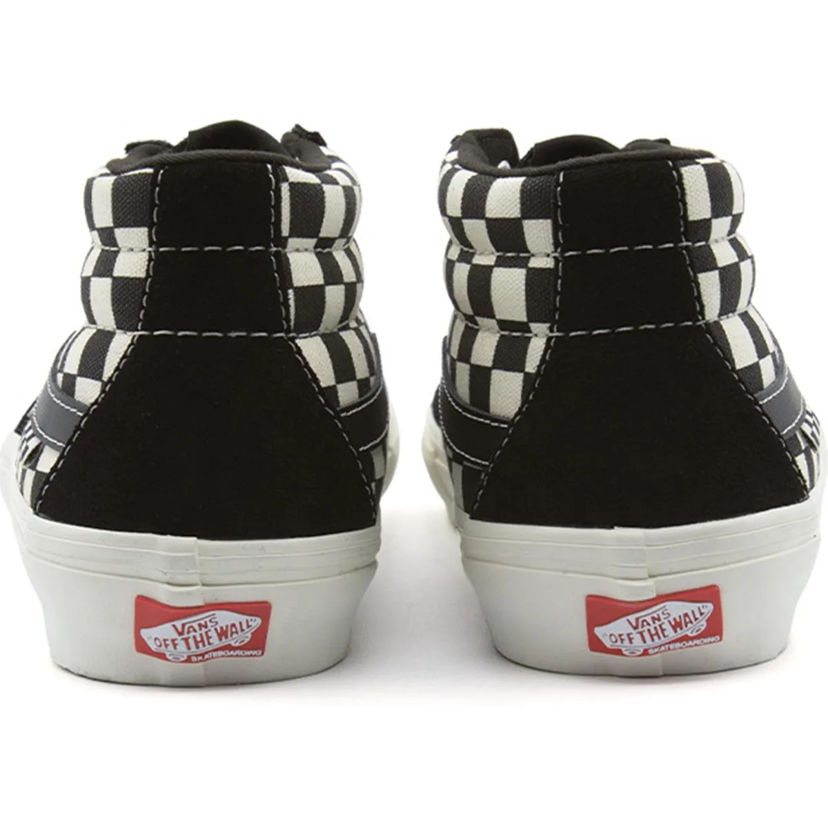 Vans Skate Grosso Mid - Checkerboard Black/Marshmallow Quick Grip Pro Skate