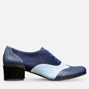 Morgan - Oxford Pumps Flexible Step Comfort Stretchable Material