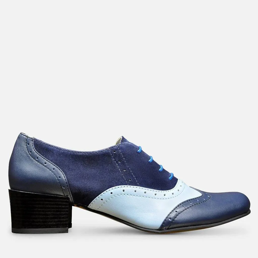Morgan - Oxford Pumps Flexible Step Comfort Stretchable Material