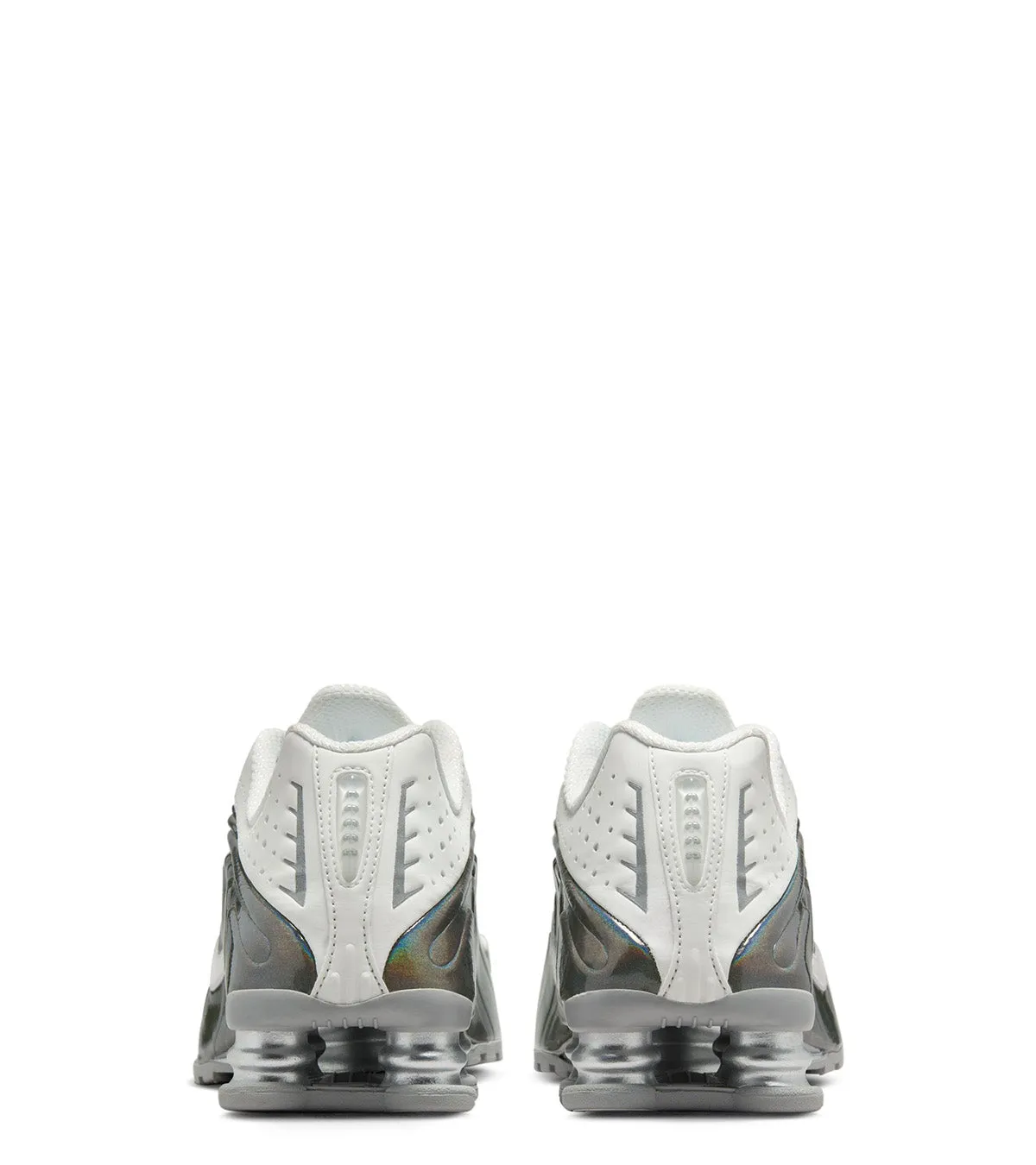 Nike Women's Nike Shox R4 Summit White Hiking Boots soccer players