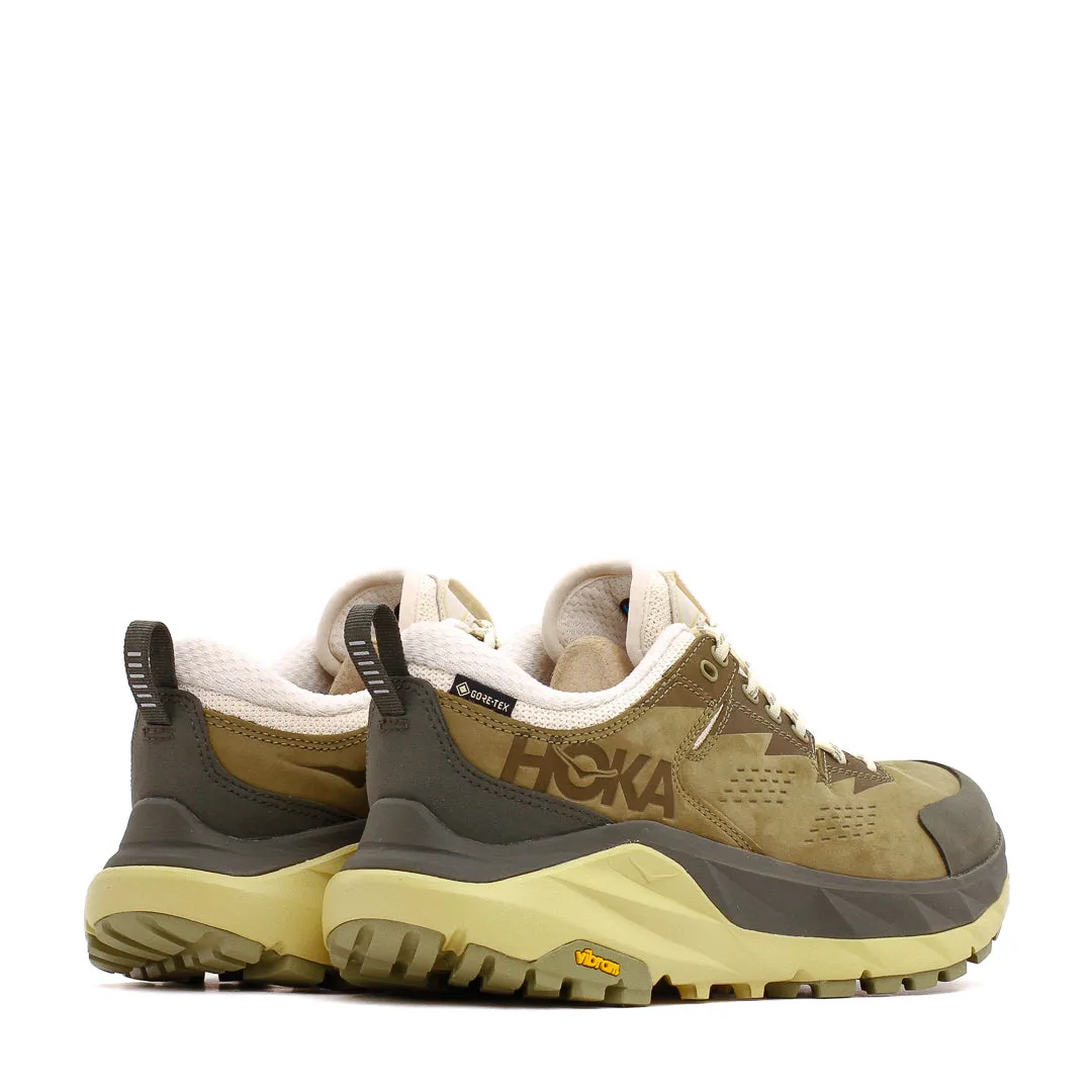 Hoka One One Men Kaha Low GTX Gore-Tex Fennel Eggnog 1123114-FNN Water Resistant Functional Leather