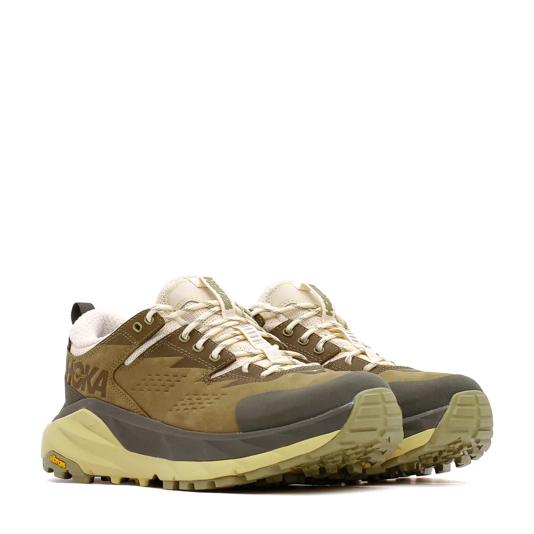 Stylish Office Profile Versatile use Hoka One One Men Kaha Low GTX Gore-Tex Fennel Eggnog 1123114-FNN