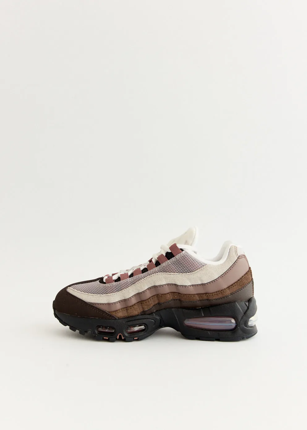 Women's Nike Air Max 95 'Velvet Brown' Sneakers Unisex Choice