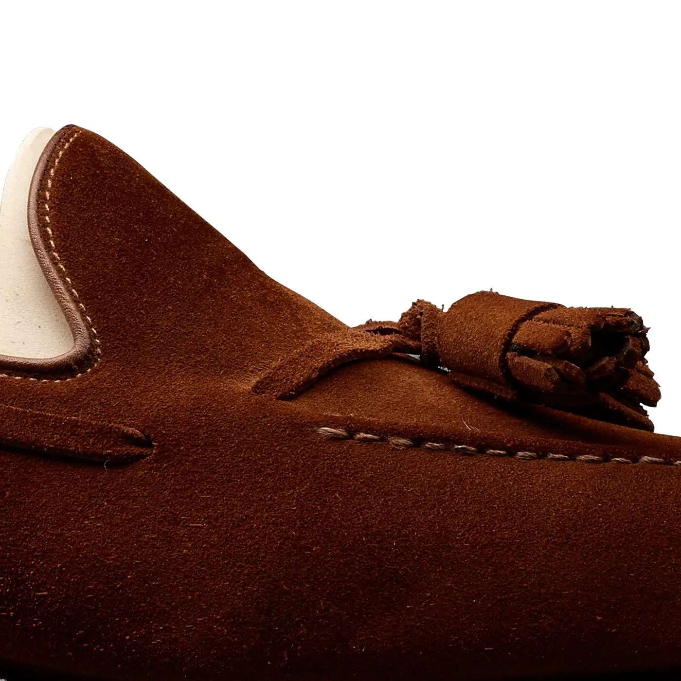 Steady Pace Cavendish Polo Brown Calf Suede