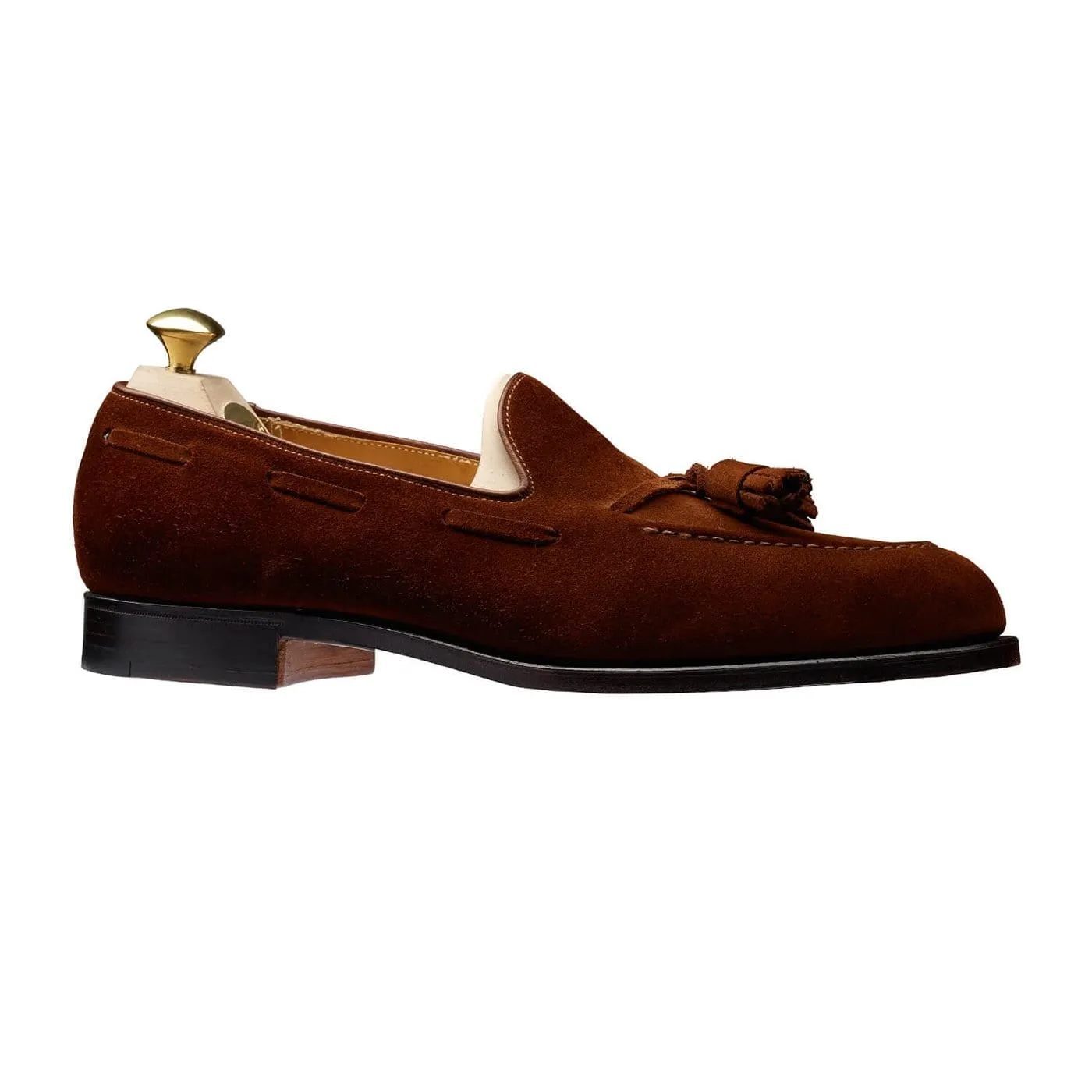 Cavendish Polo Brown Calf Suede Mature Chic Firm Lane