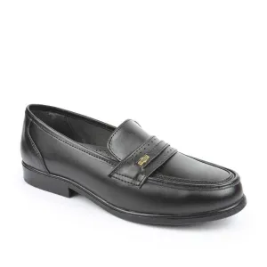 Fortune (Black) Classic Loafer Shoes For Men ARMANI By Liberty Safe Path