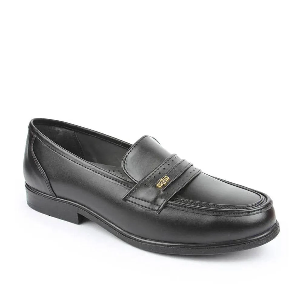Fortune (Black) Classic Loafer Shoes For Men ARMANI By Liberty Bold Flow
