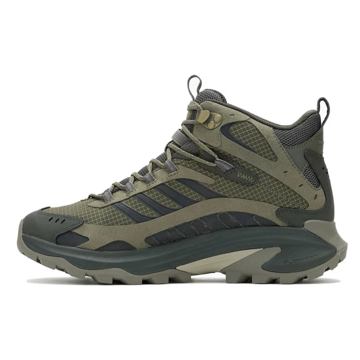 Park Jog Merrell Men's Moab Speed 2 Mid Gore-Tex Olive