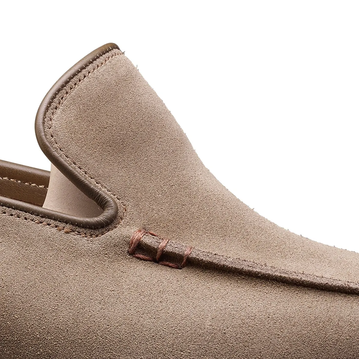 Salcombe Khaki Suede Sunrise Path