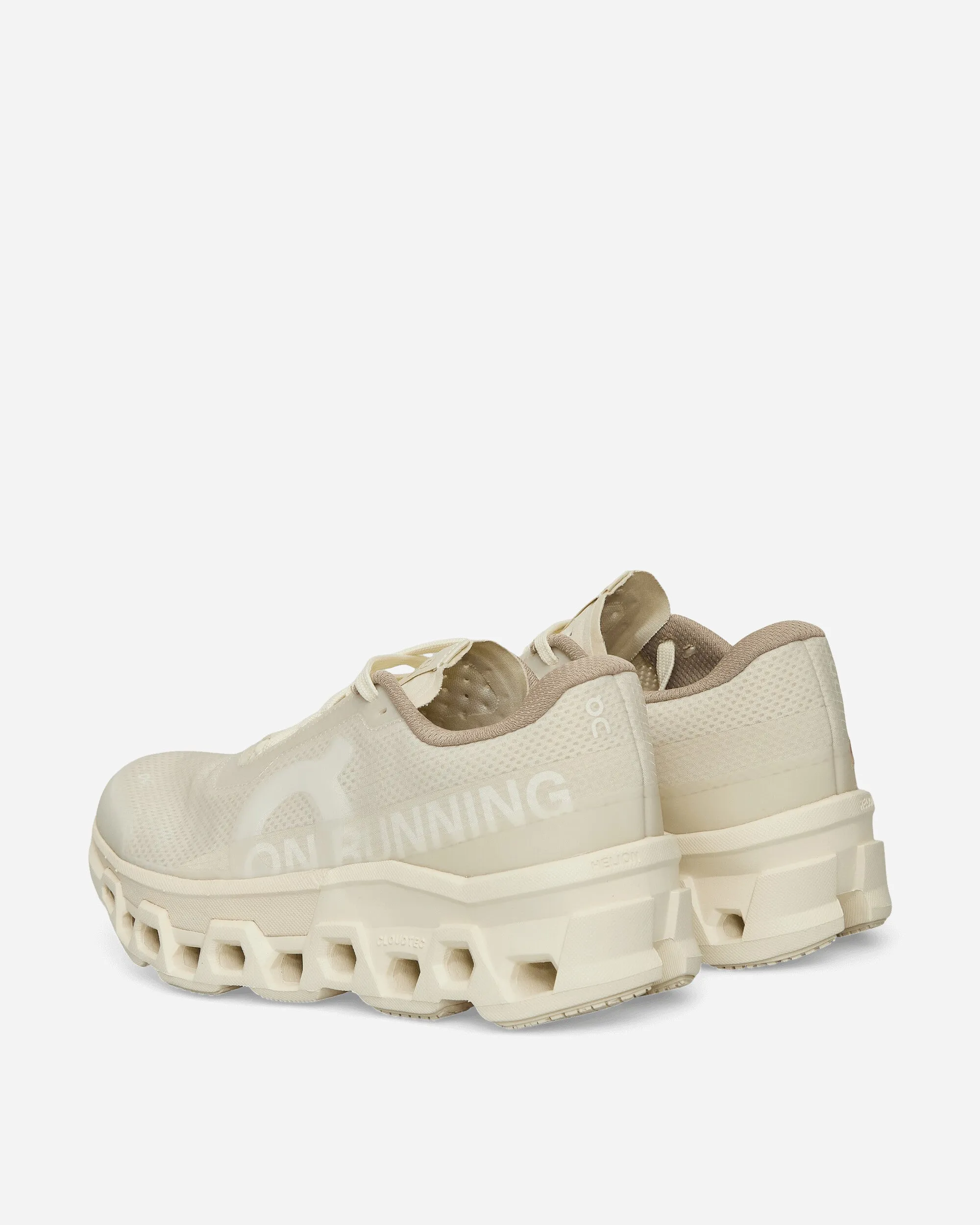 Suede Finish INVINCIBLE Cloudmonster 2 Sneakers Ivory / White