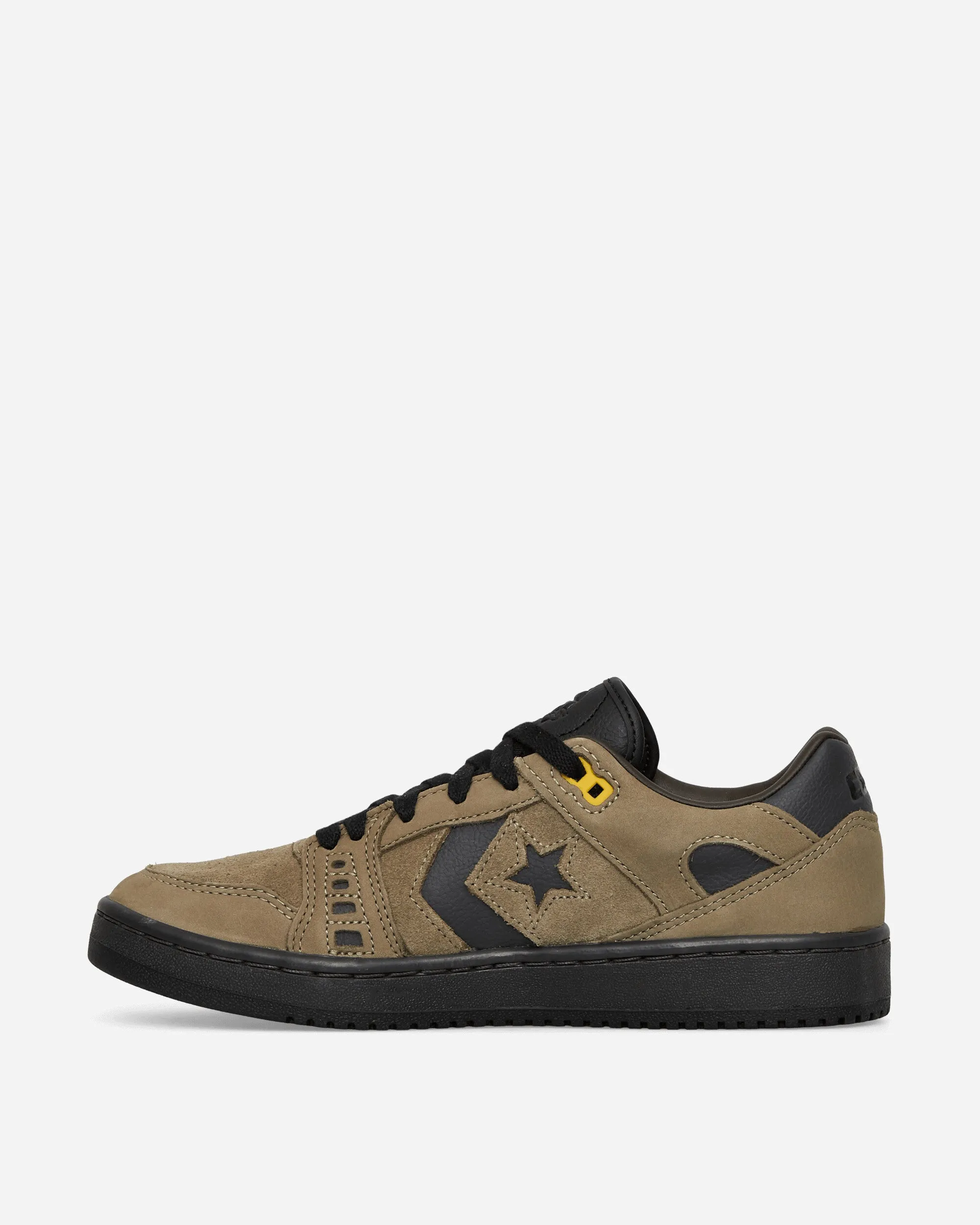 Neutral Colors Date Outfit AS-1 Pro Sneakers Green / Almost Black / Black