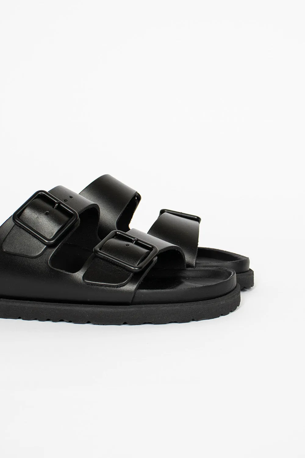 Performance Fit Arizona Nappa Sandal Black