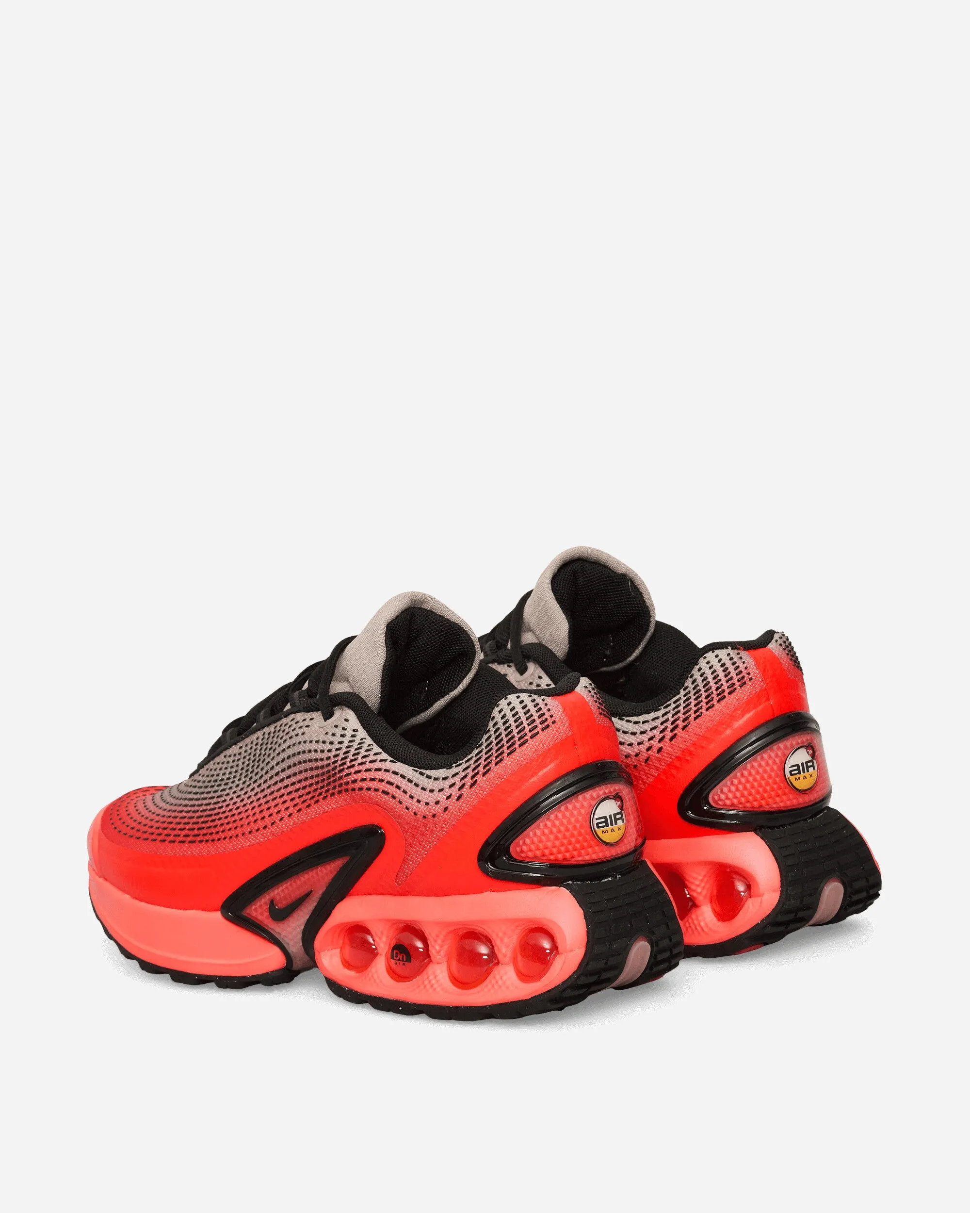 Air Max DN Sneakers College Grey / Bright Crimson / Black Knit Fresh