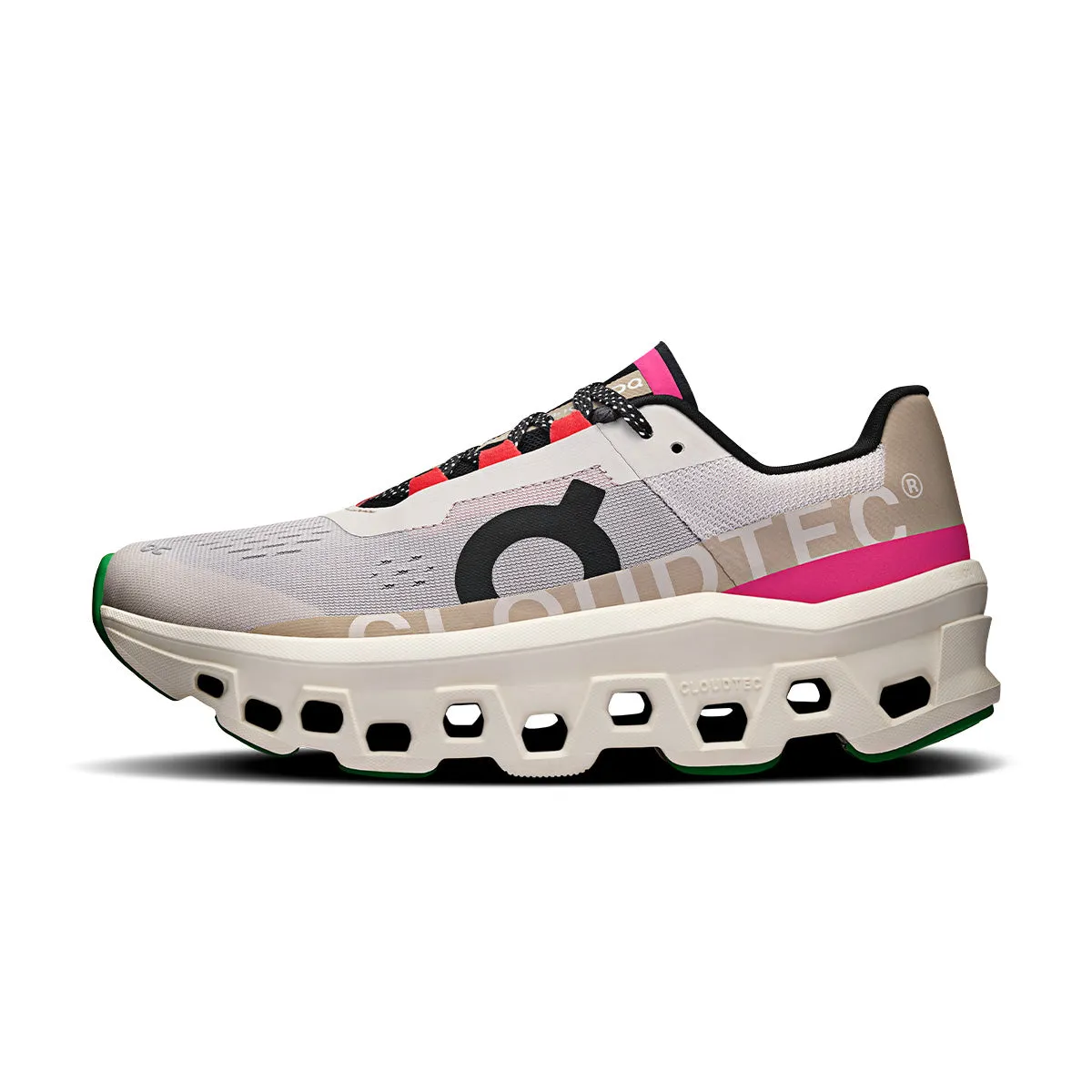 Wmns Cloudmonster 'Silver Ivory' Shock Absorbent