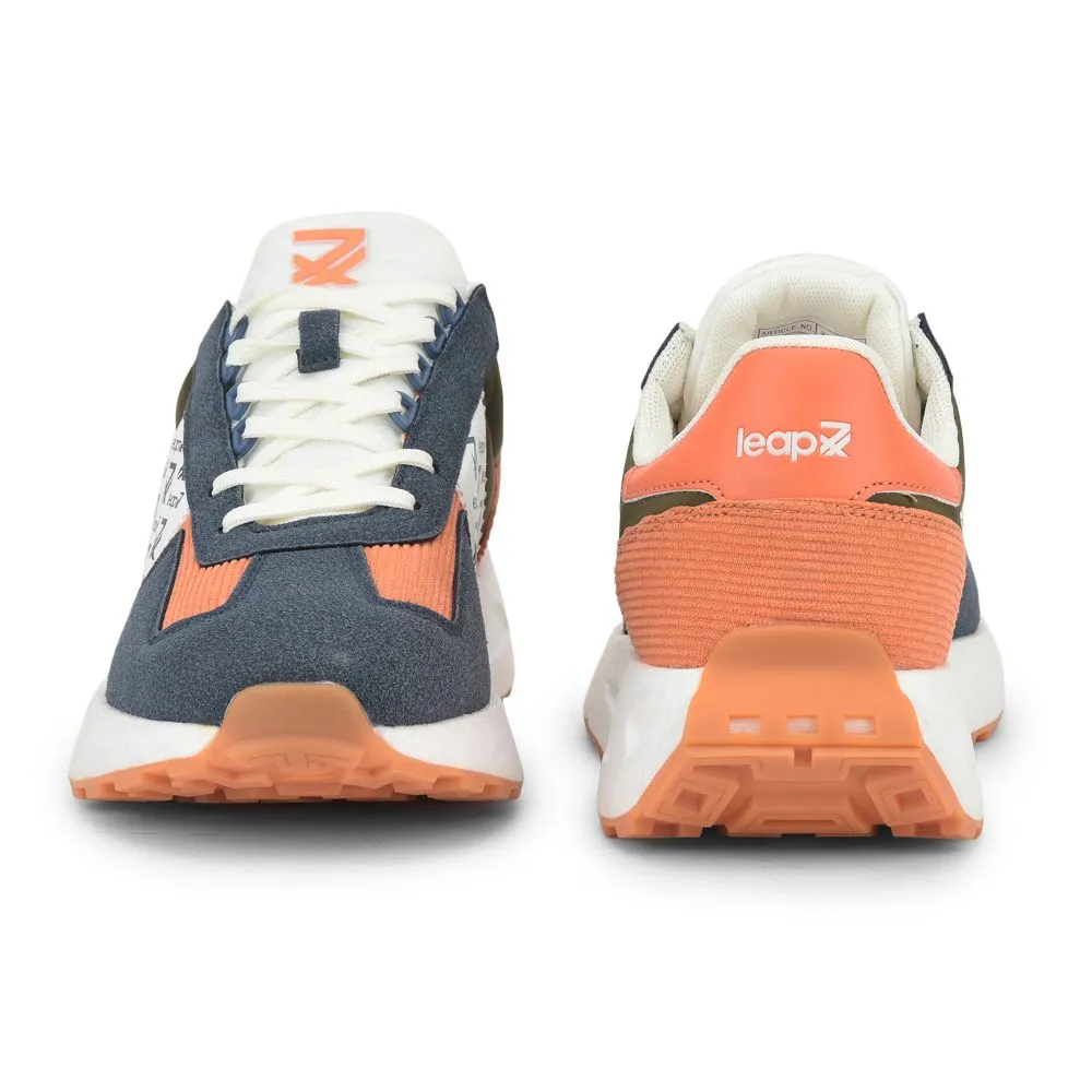 customer - satisfaction Leap7x Sports Lacing Running Shoes For Men (Blue) XL-TG-01 By Liberty
