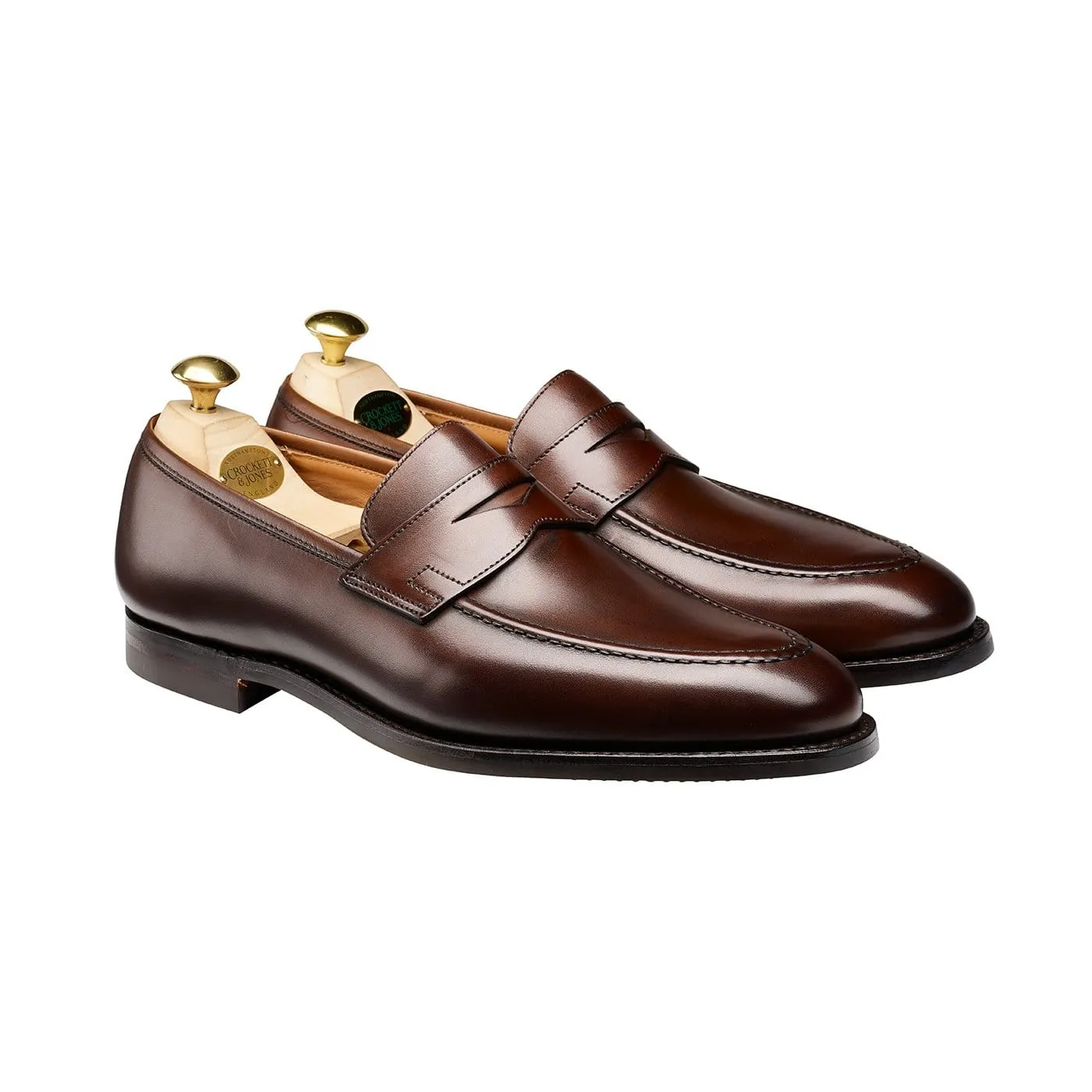 Sydney Dark Brown Burnished Calf (City Sole) After Work Smooth Motion