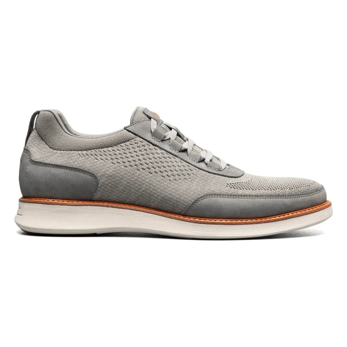 Punch Hike Florsheim Men's Launch Knit Elastic Grey