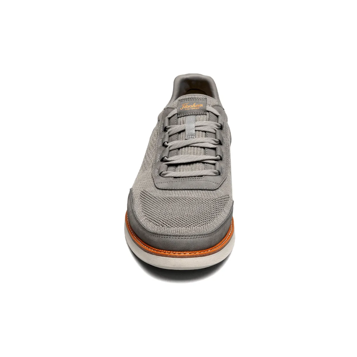 Florsheim Men's Launch Knit Elastic Grey Quick lace