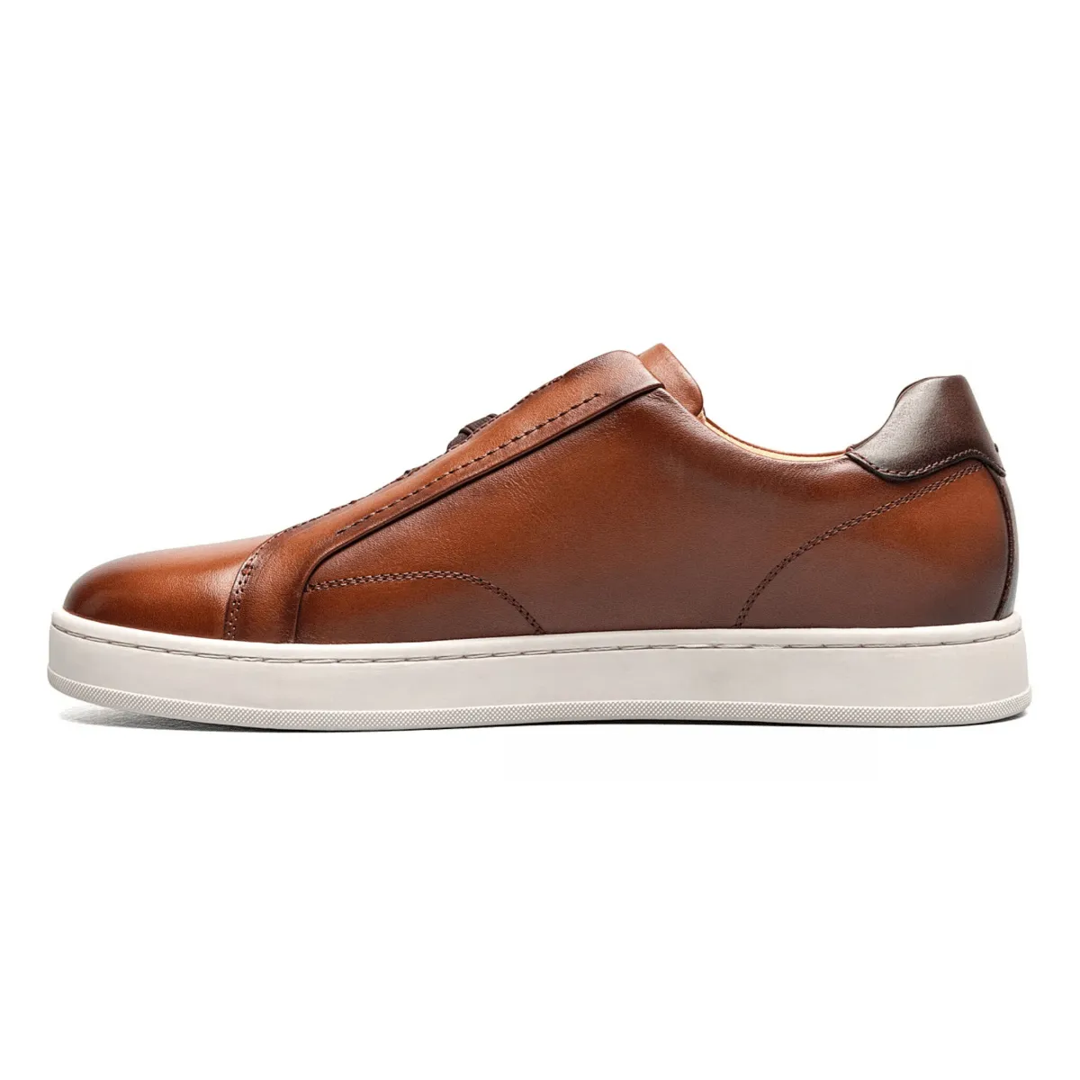 Anti   Odor Ergonomic Design Florsheim Men's Monopoli Elastic Lace Cognac