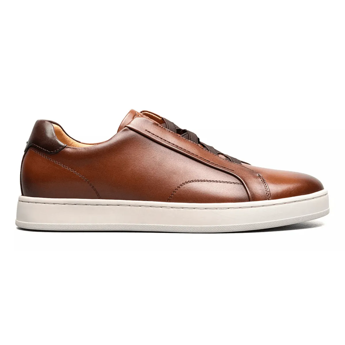 Florsheim Men's Monopoli Elastic Lace Cognac Farm Jog