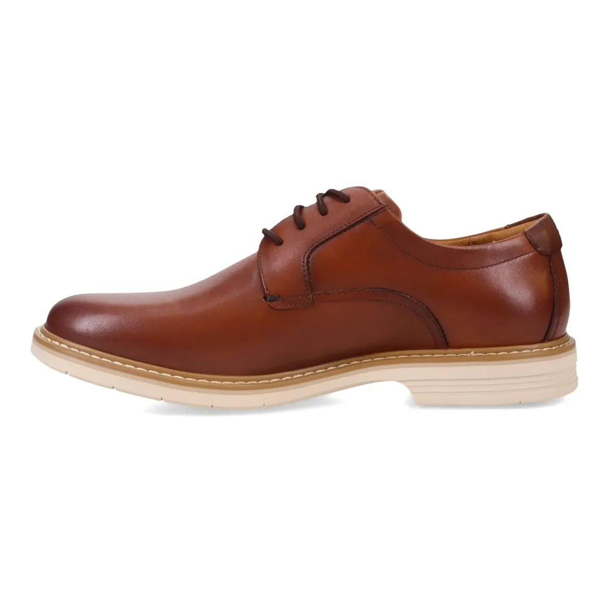 Florsheim Men's Norwalk Plain Toe Oxford Cognac On Track