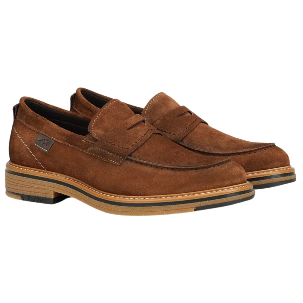 Quick Start Field Step Fluchos Men's Kasper Afelpado Antilope Brown Suede