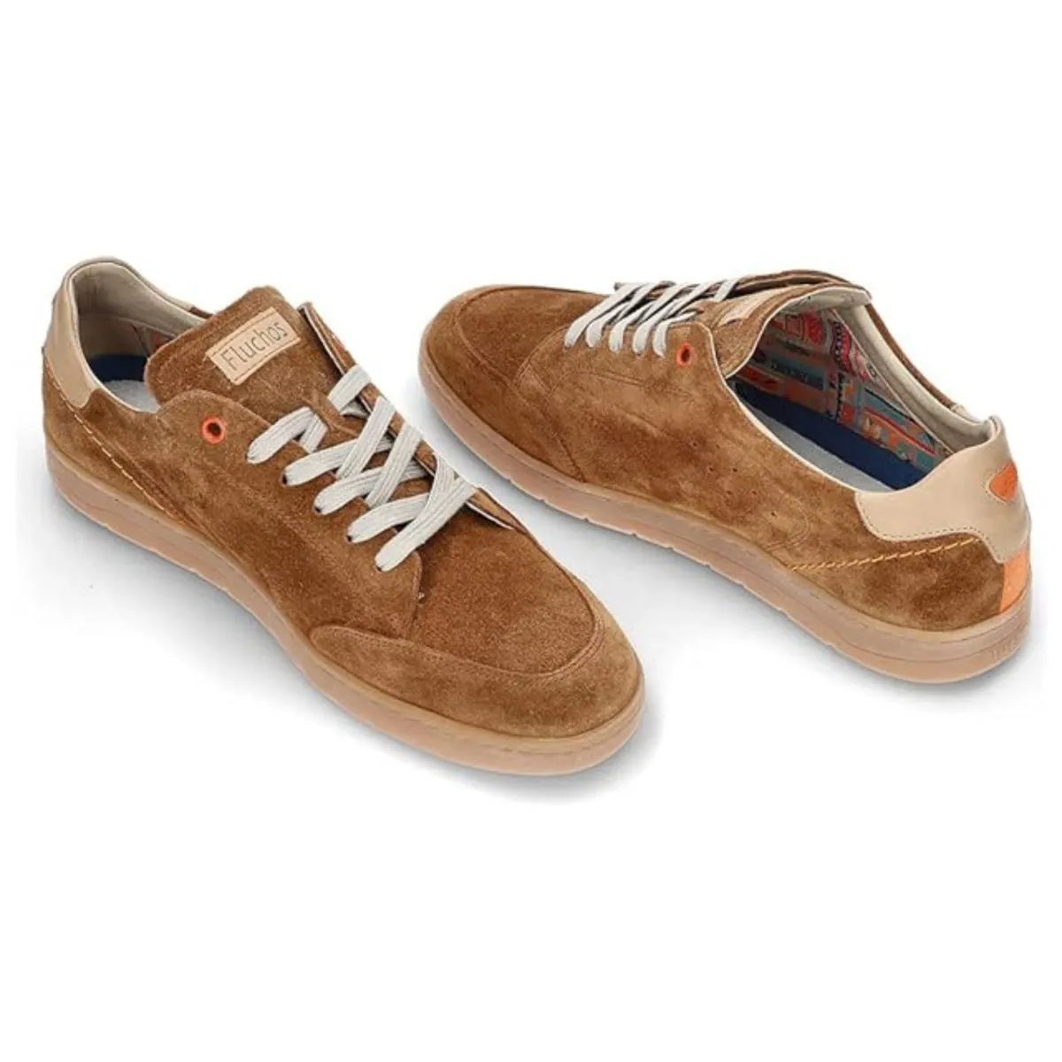 Low Cut Fluchos Men's Leo Vitellini Cuero Nubuck