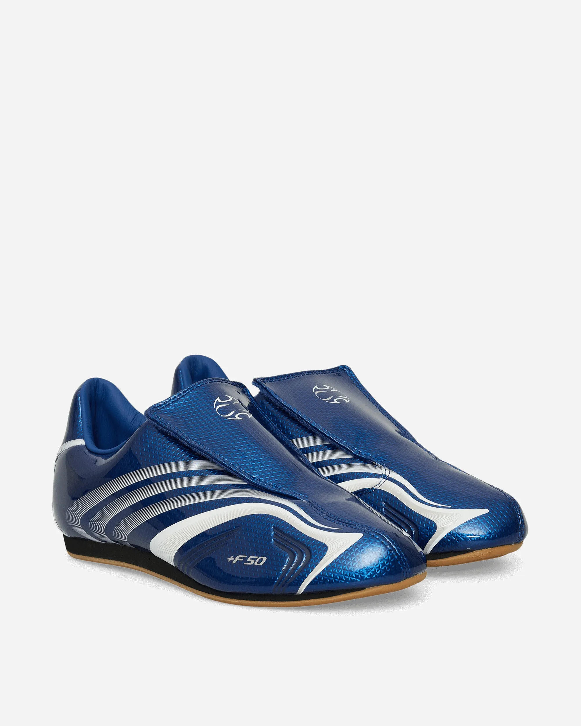 Slide On Women's Taekwondo F50 Sneakers Royal Blue / White