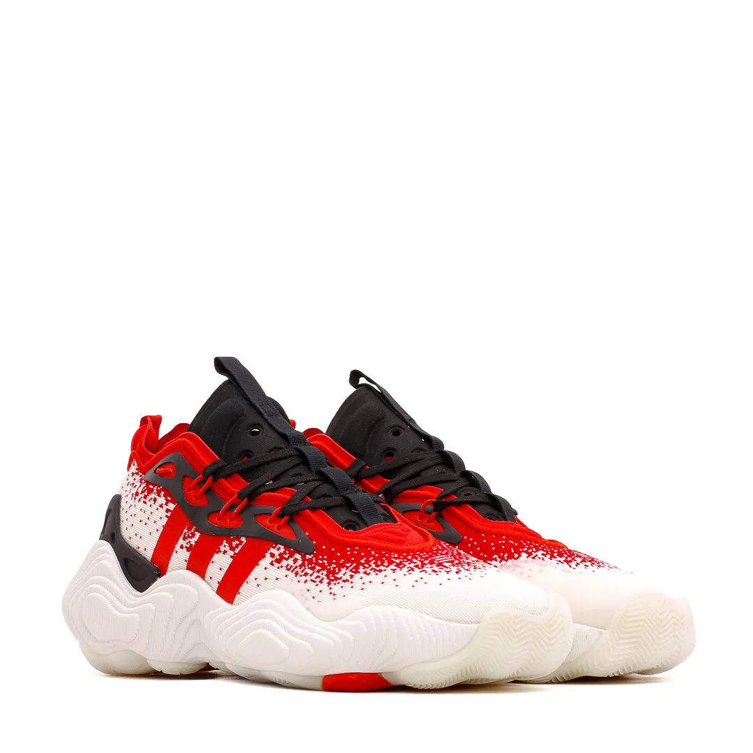Adidas Basketball Men Trae Young 3 White Red IE2704 SturdyConstruction Thermo Regulating Materials