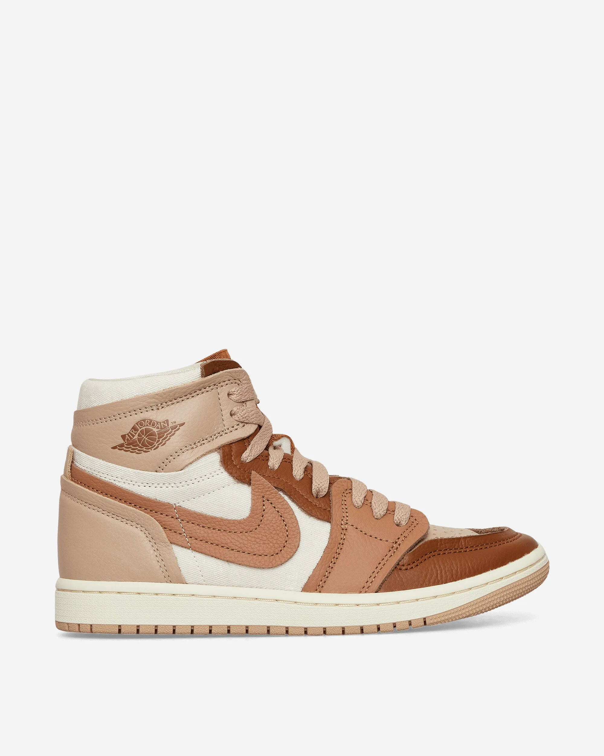 Women's Air Jordan 1 High Method of Make Sneakers Legend Mid Brown Long Walk Chic Basics