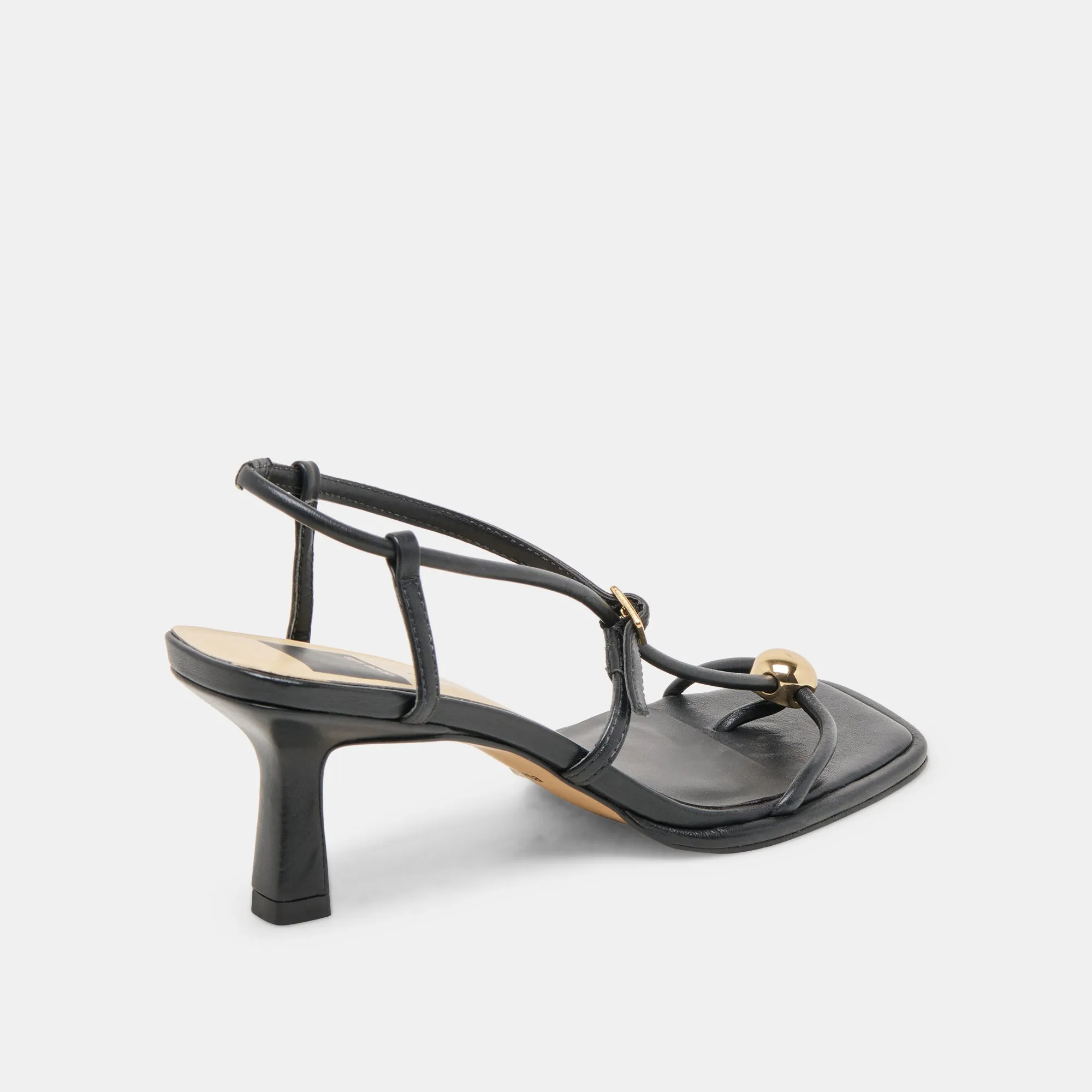 Minimal Heels MYLEE HEELS BLACK LEATHER