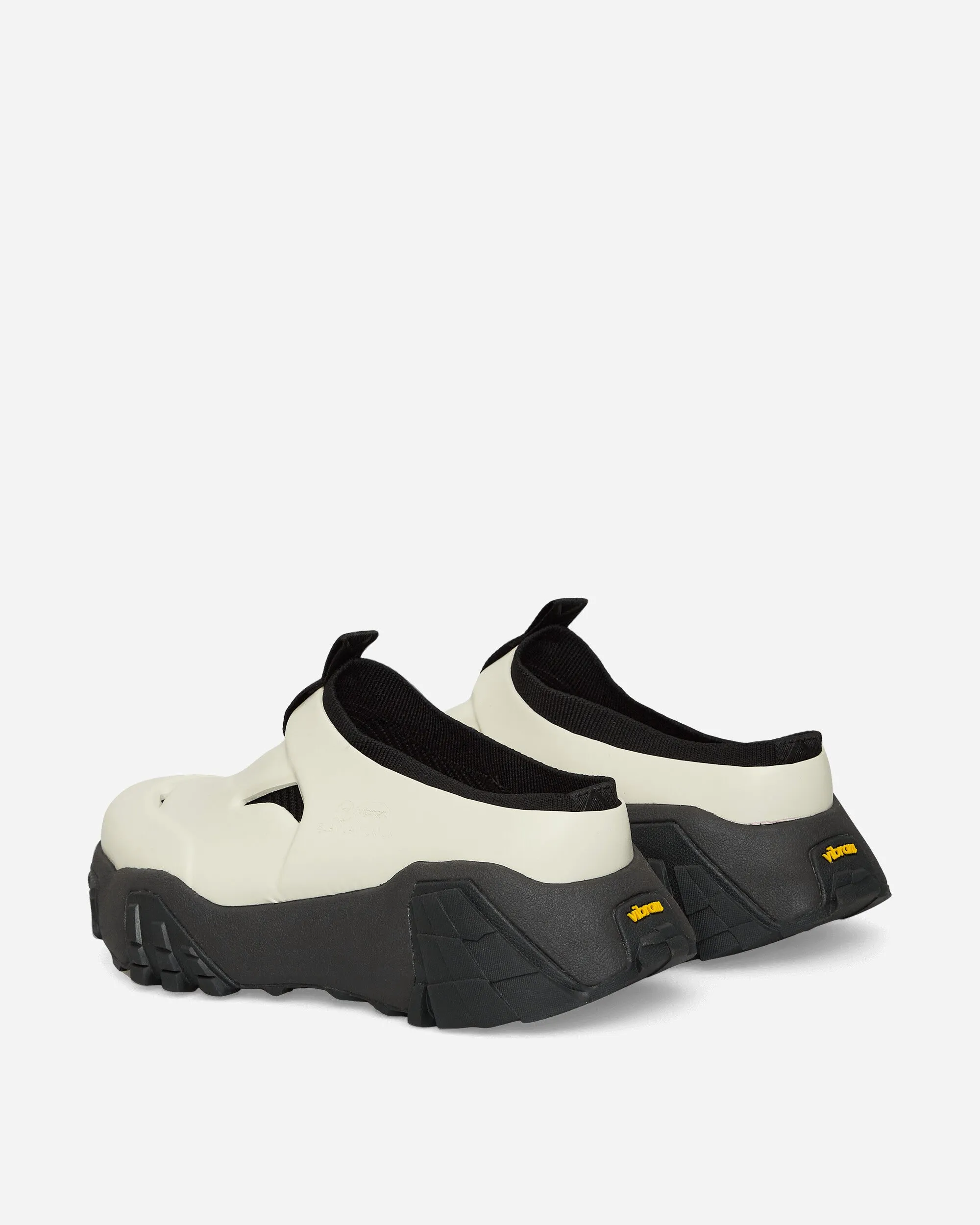Vibram Rubber Core Sabot White Asparagus Slip   Resistant Lounge Fit
