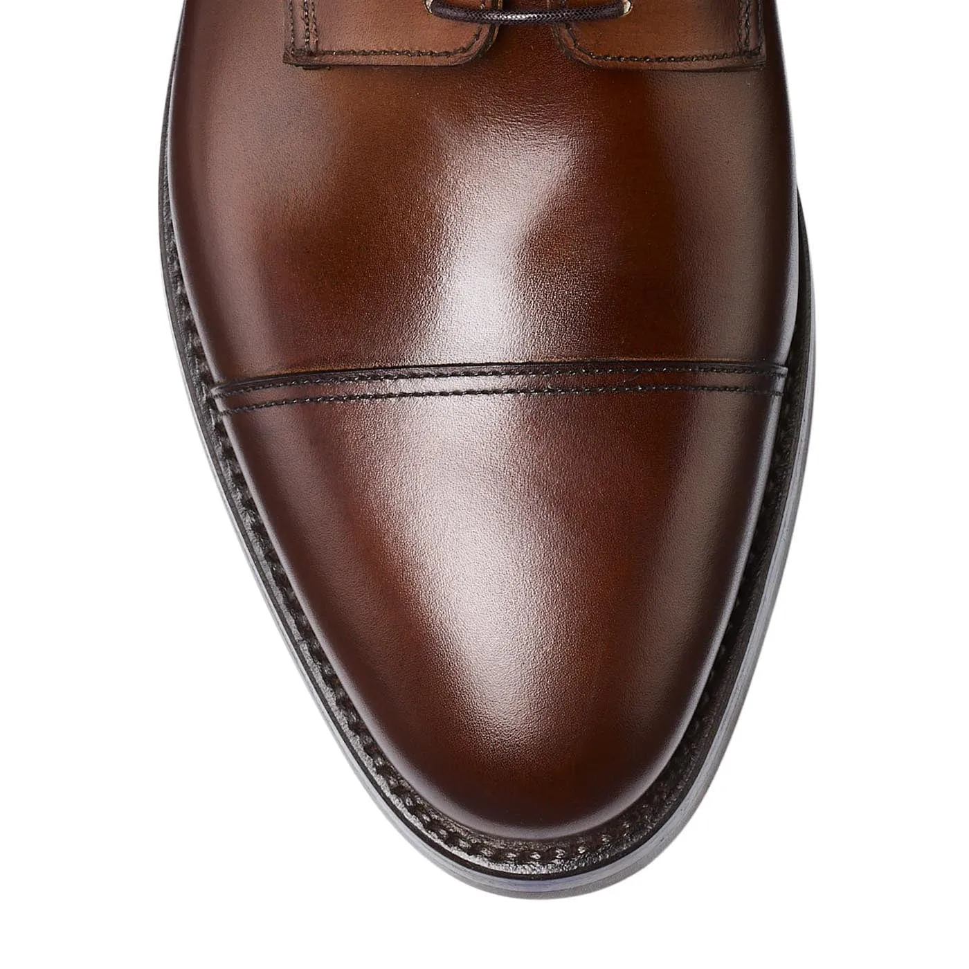 Ripon Dark Brown Burnished Calf Lightweight Flexible Sole