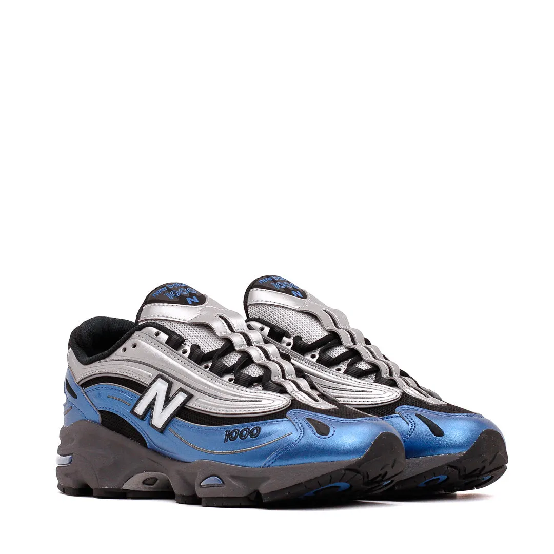 Stupendous stability modern shoe design New Balance Men 1000 Metallic Blue M1000ENV